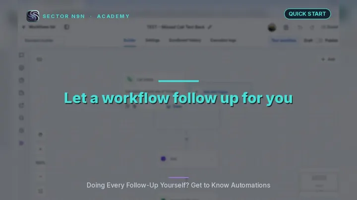 Doing every follow-up yourself? Get to know automations